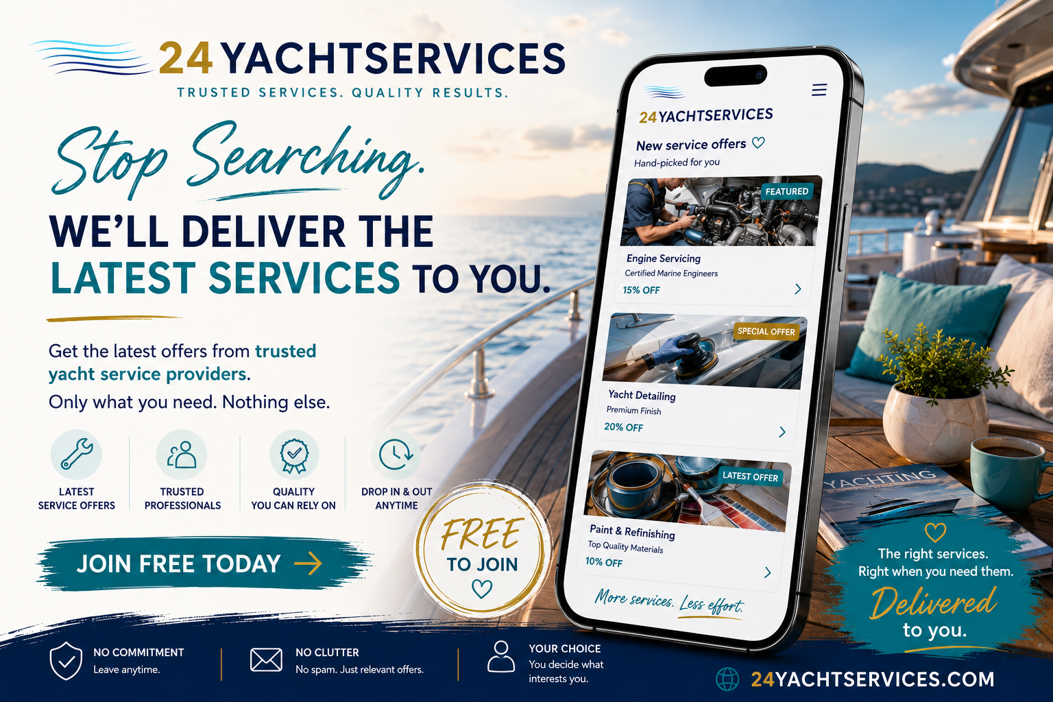 Yacht services
